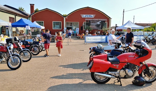 Visita Pompone al Museo Laverda